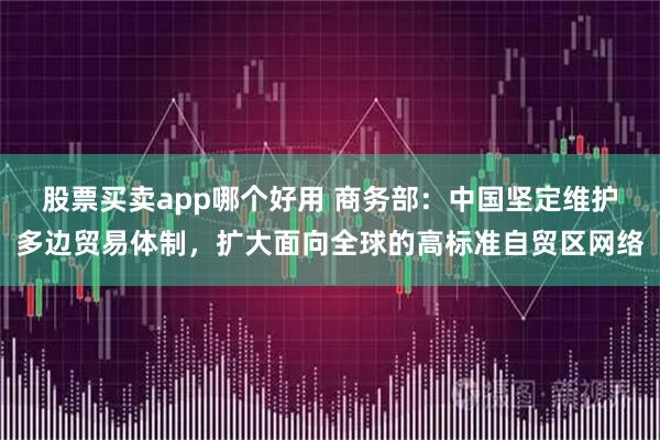股票买卖app哪个好用 商务部：中国坚定维护多边贸易体制，扩大面向全球的高标准自贸区网络