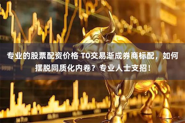 专业的股票配资价格 T0交易渐成券商标配，如何摆脱同质化内卷？专业人士支招！